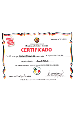 Selo Made in Mozambique